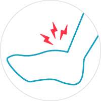 手や足の関節の痛みが続いている